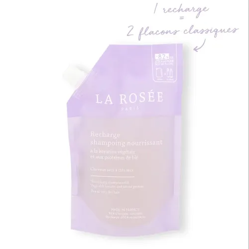 La rosee recarga champu nutritivo 400 ml