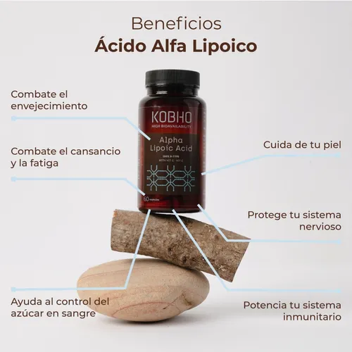 ALPHA-LIPOIC ACID KOBHO 60 caps