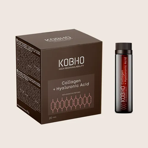 COLLAGEN+ HYALURONIC ACID LIQUIDO KOBHO 20viales
