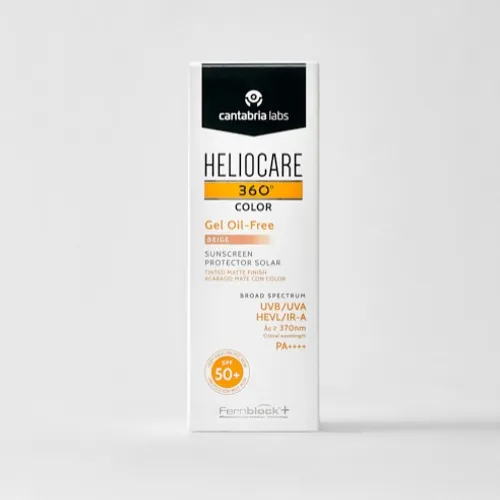 HELIOCARE 360º Gel Color Beige Oil-Free SPF 50+.