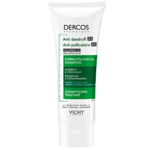 DERCOS DS Xampú Anticaspa per a Cabells Normals a Grassos 95 ml