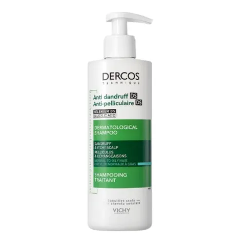 DERCOSDS Champú Anticaspa Cabello Normal a Graso 400 ml