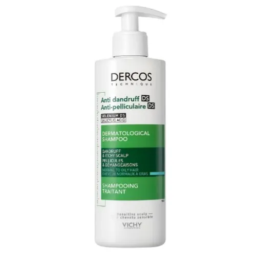 DERCOS DS Xampú Anticaspa per a Cabells Normals a Grassos 400 ml