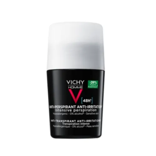 VICHY HOMME Desodorante Antitranspirante & Efecto Calmante 48H Roll-On