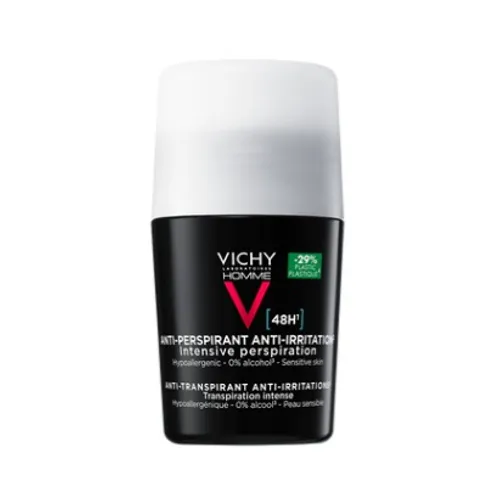 VICHY HOMME — 48H Anti-Perspirant & Soothing Effect Deodorant Roll-On