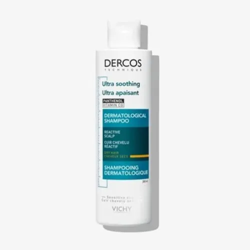 DERCOS Ultra Soothing – Shampoo for Reactive Scalp and Dry Hair 200 ml