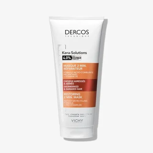 DERCOS Kera-Solutions Màscara Reparadora 2 min - Cabells Danyats i Malmesos