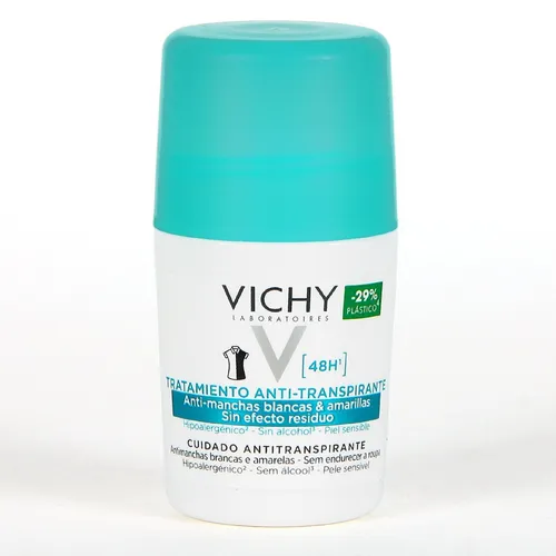 Vichy Desodorant 48H Tractament Antitranspirant Antitaques 48H Roll-On