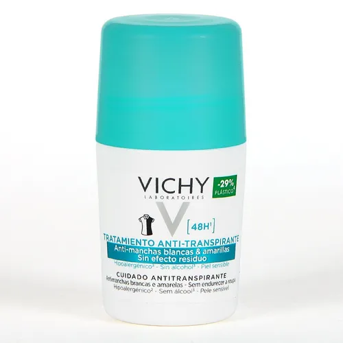 Vichy 48H Anti-Perspirant Anti-Marks Treatment Roll-On Deodorant