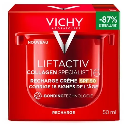 LIFTACTIV COLLAGEN SPECIALIST 16 Crema de Día SPF50 Recarga