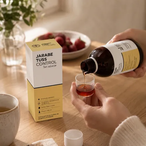 Jarabe Tuss control Sin azúcar 150 ml Vitasfarma Roberto Gimeno
