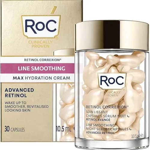 Roc retinol correxion sérum de noche en cápsulas (30 unidades)