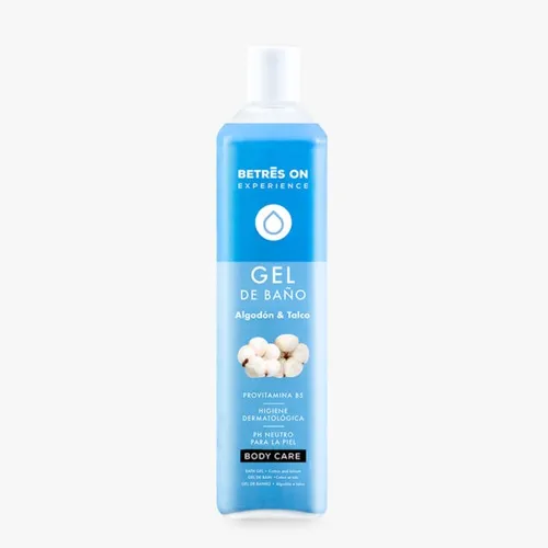 Gel de baño Betrés ON Algodón & Talco ph neutro 750 ml