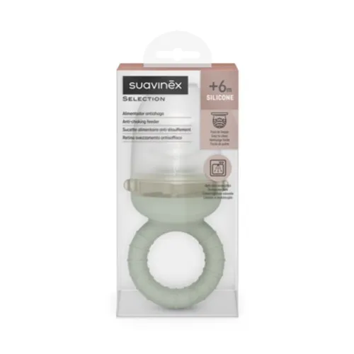 Suavinex Alimentador antiahogo para fruta +6 M silicona