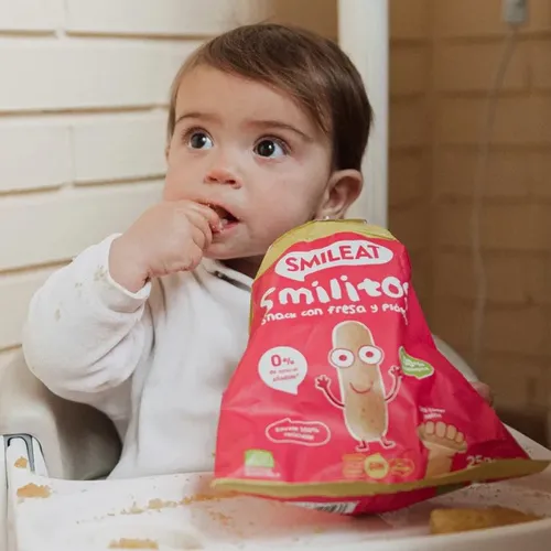 Smileat Smilitos de Fresa y plátano