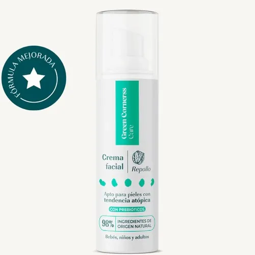 Crema facial de repollo apta para piel atópica Green Cornerss 50 ml