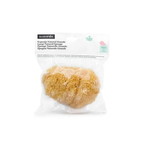 Suavinéx Esponja Natural Grande 100% Biodegradable