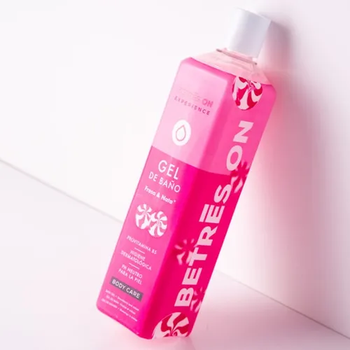 Gel de baño Betrés ON Fresa & Nata pH neutro 750 ml