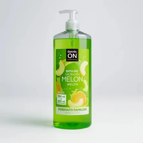 Gel de baño Betrés ON Melón ph 5,5 formato familiar 1 L