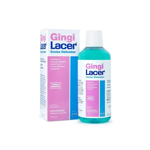 Lacer Gingilacer Colutorio bucal diario Encías Delicadas 500 ml