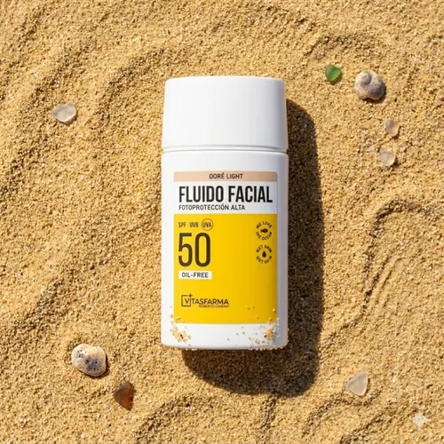 Fluido facial SPF 50+ doré light 50 ml Vitasfarma Roberto Gimeno