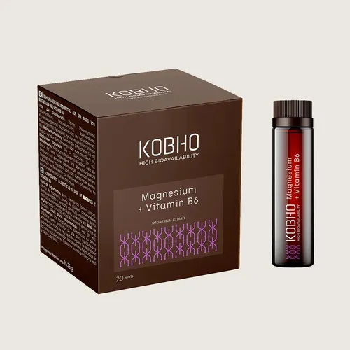 Kobho Magnesio + Vitamina B6 20 viales