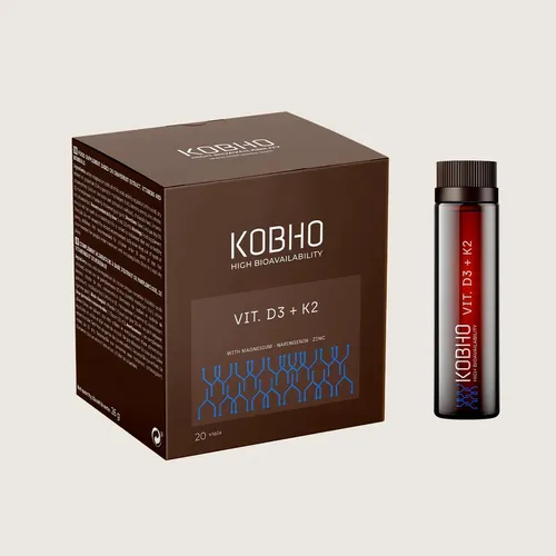 Kobho Vitamina D3 + K2 20 viales