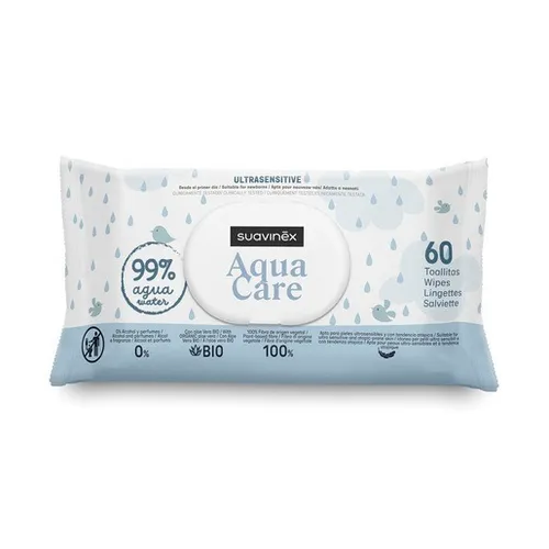 Toallitas 99% Aqua Care Suavinéx Pack ahorro 180