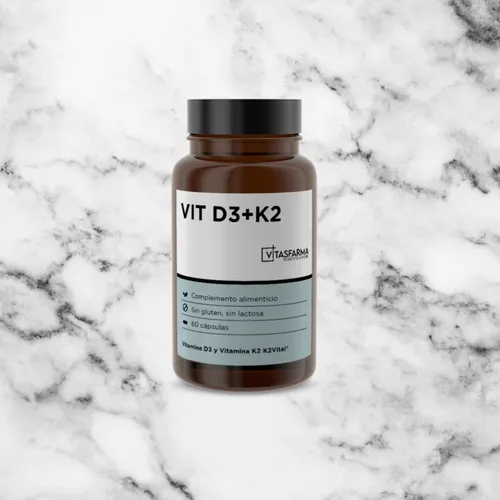 Vitamina D3 + K2 (2000 UI) Vitasfarma Roberto Gimeno 60 cápsulas