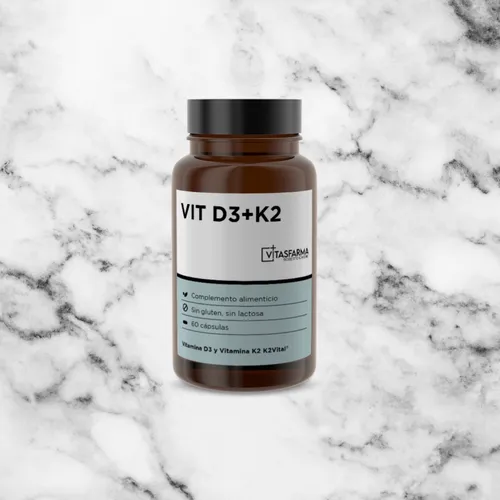 Vitamina D3 + K2 (2000 UI) Vitasfarma Roberto Gimeno 60 cápsulas
