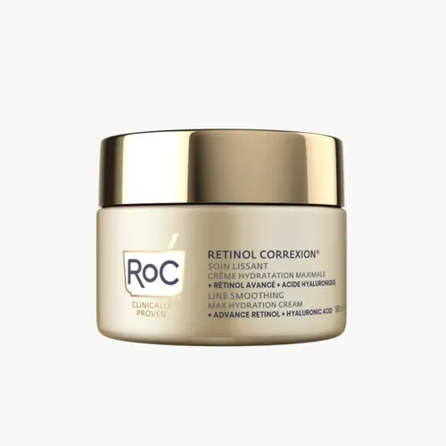 Roc Retinol Correxion Line Smoothing Crema Hidratación Máxima 50 ml