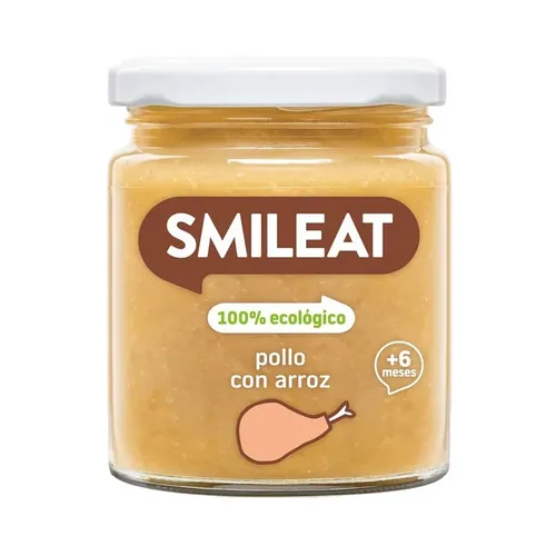 Smileat Tarrito Pollo con arroz 230 g