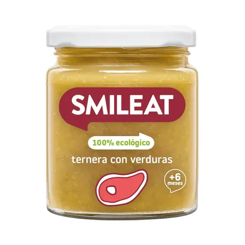 Smileat Tarrito Ternera con verduras 230 g