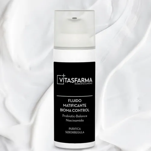 Fluído matificante bioma control 50 ml Vitasfarma Roberto Gimeno