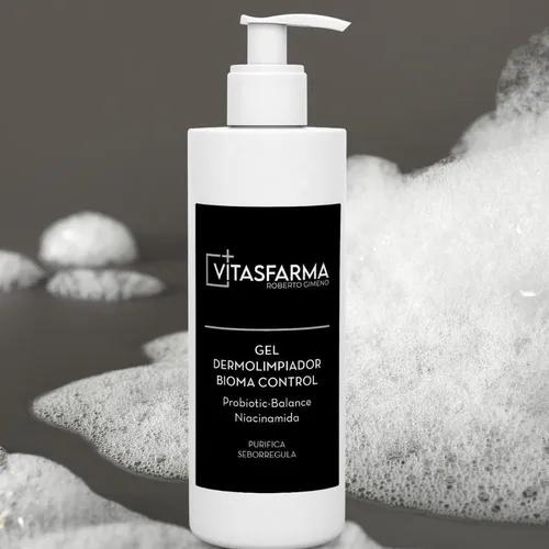 Gel dermolimpiador bioma control 400 ml Vitasfarma Roberto Gimeno