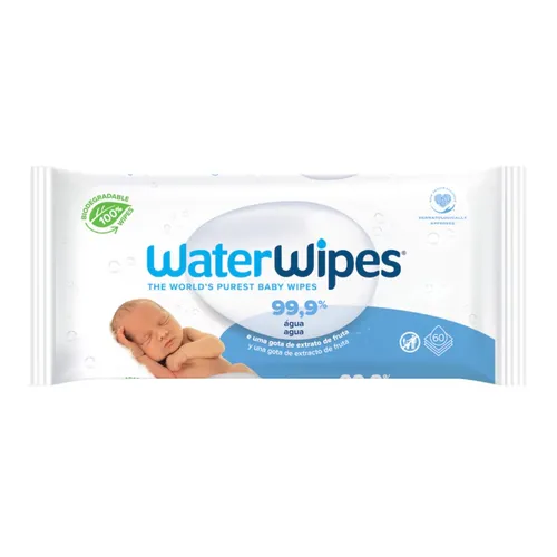 Toallitas para bebé 60 unidades WaterWipes
