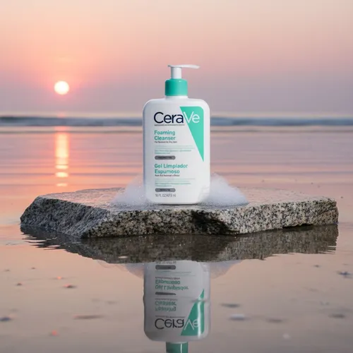 CeraVe Gel Limpiador Espumoso 473ml | Control de Grasa y Brillos