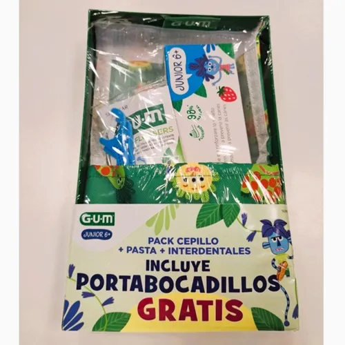 Pack GUM JUNIOR amb portaentrepans