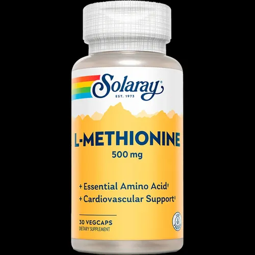 Solaray l-methionine 500 mg 30 caps