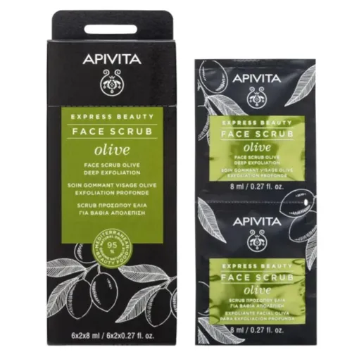 Apivita express scrub oliva