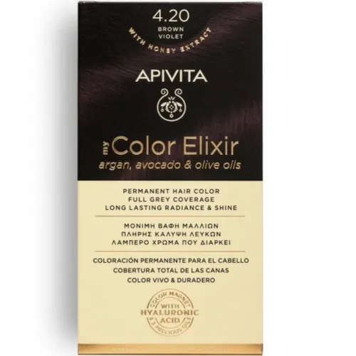 Apivita tinte 4.20 castaño violeta
