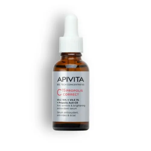 Apivita serum vit c 15 propolis coprrect 30 ml