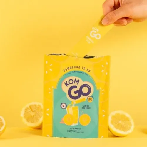 Komgo kombucha limon coreano 6 sobres