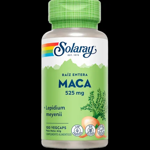 Solaray maca 525 mg 100 vegcaps   solaray maca 5