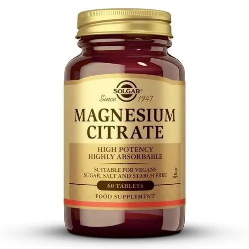 Citrato de magnesio Solgar
