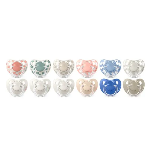 SUAVINEX CHUPETE SILICONA ANATOMICO CLASICO 6-18M 2 U 