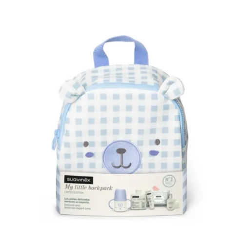 Suavinex Mochila Infantil Osito con Cosmética y Biberón