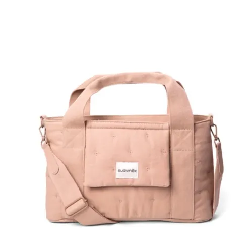 Suavinex Bolso Panera para carro bebé rosa 