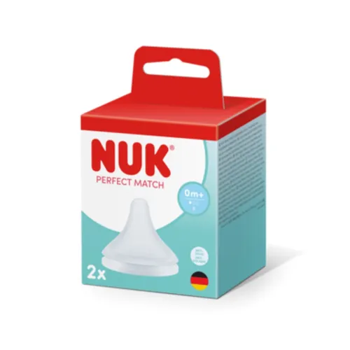 Nuk Tetina Perfect Match Silicona Flujo S 0M+ 2 Uds
