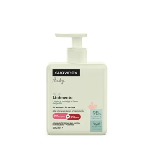 Suavinex Baby Linimento Leche Limpiadora 500 ml